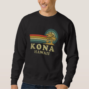 Moletom Férias em Família na Praia de Kona Havaí Palmeira 