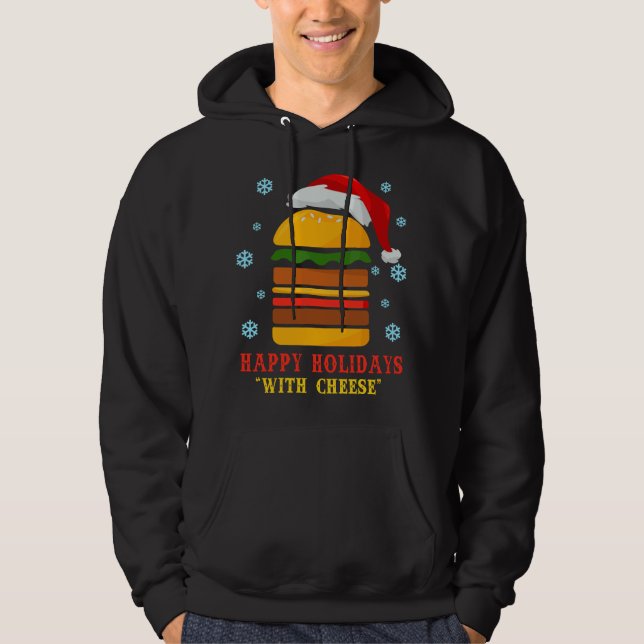 Moletom Férias Felizes com Hambúrguer de Queijo Cheeseburg (Frente)
