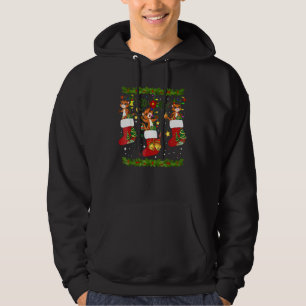 Moletom Ferret Meias de Natal X Mas Luzes Pajama Matchin