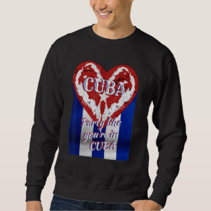 Moletom Festa Como Você Em Cuba Yo Amo Cuba Eu Amo Cuba