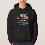 Moletom Festa de aniversário De Las Vegas - 50º Aniversári<br><div class="desc">Planejar seu 50º aniversário em Vegas? Esta design de estilo de placa de Las Vegas é a maneira perfeita para uma criança de 50 anos celebrar com uma festa de aniversário em Vegas! Excelente para uma viagem de meninas ou um esquadrão de aniversário vindo a Vegas para um fim de...</div>