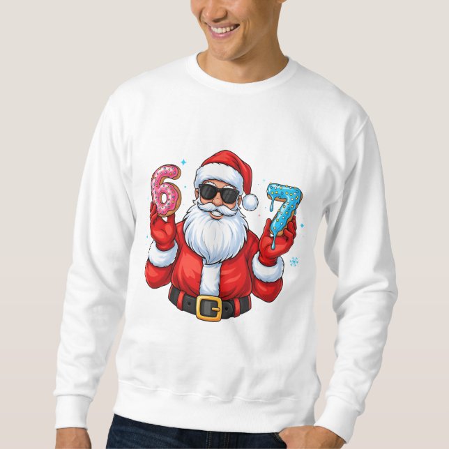 Moletom Festa de Donut 6 e 7 do Papai Noel (Frente)