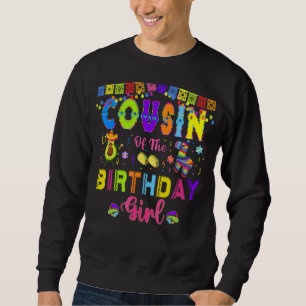 Moletom Festa do Partido Mexicano Avocato Birthday Girl Ou