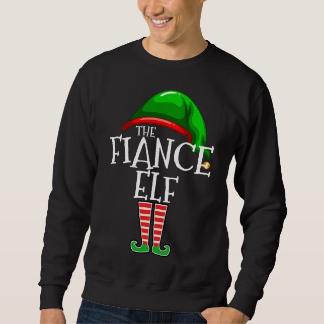 Moletom Fiance Elf Group Correspondente ao Natal da Famíli (Frente)