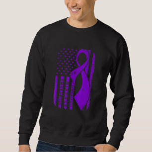 Moletom Fibromialgia Sensibilização Bandeira Americana Nin