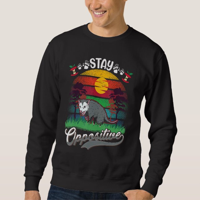 Moletom Ficar opositivo Possum Gambá (Frente)