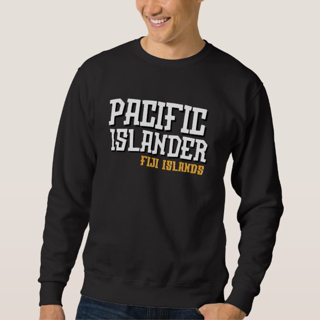 Moletom Fidji Pacific Islander Men's Sweatshirt (Frente)