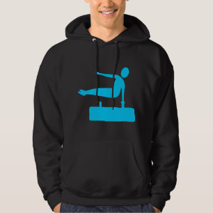 Moletom Figura de compartimentação - Azul-céu