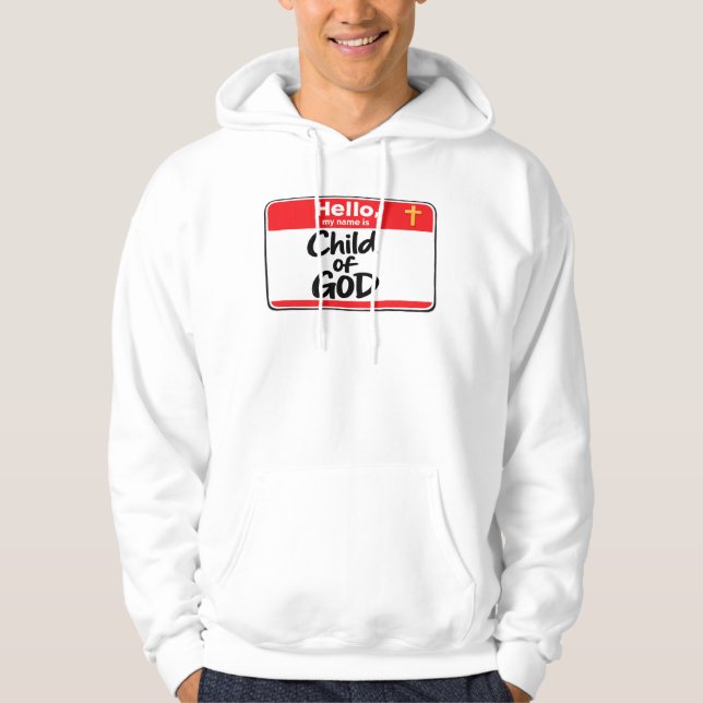 Moletom Filho de DEUS - Crachá (Frente)