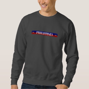 Moletom Filipinas Sinalizador Design mínimo