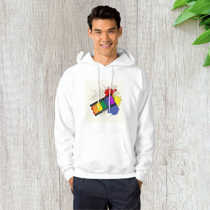 Moletom Filmstrip Colorida Mens Hoodie
