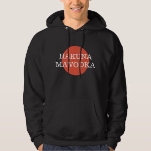 Moletom Filosofia de Bebendo Engraçado das Mães de Hakuna