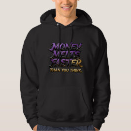 Moletom Finance Streetwear  “Money Melts Faster”