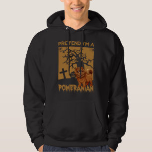 Moletom Fingir Que Sou Um Cachorro Engraçado Pomeraniano C