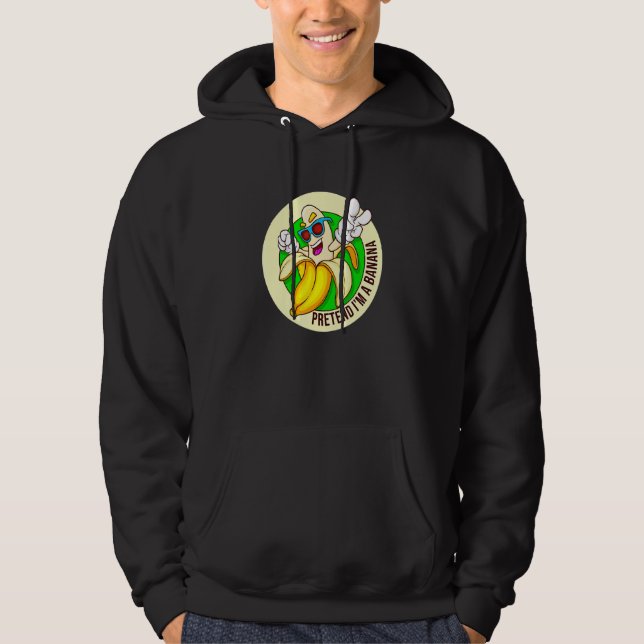 Moletom Fingir que sou uma Banana (Frente)