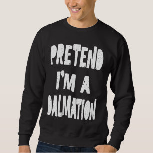 Moletom Fingir que sou uma fantasia de Dia das Bruxas Preg