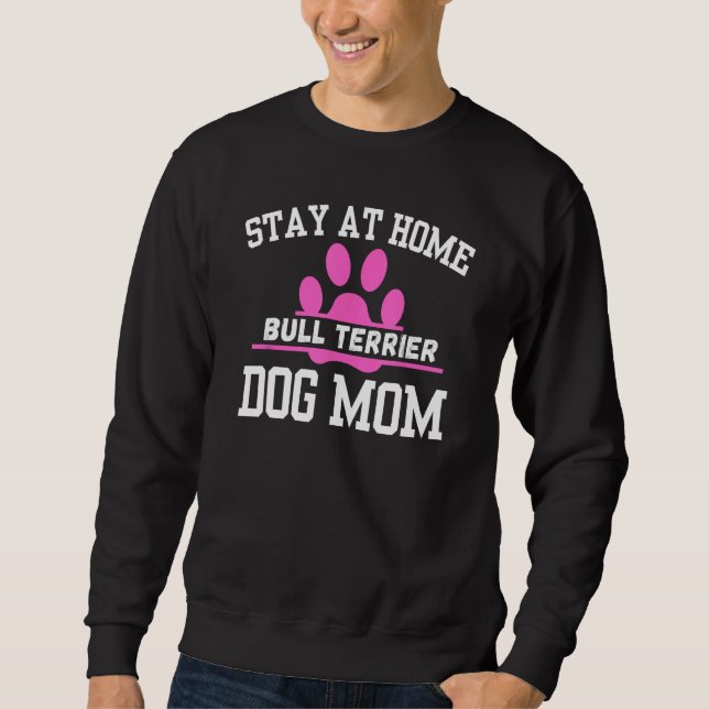Moletom Fique em casa Cachorro MÃE (Frente)