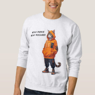 Moletom Fique Feroz, Fique Focado - Personalizável