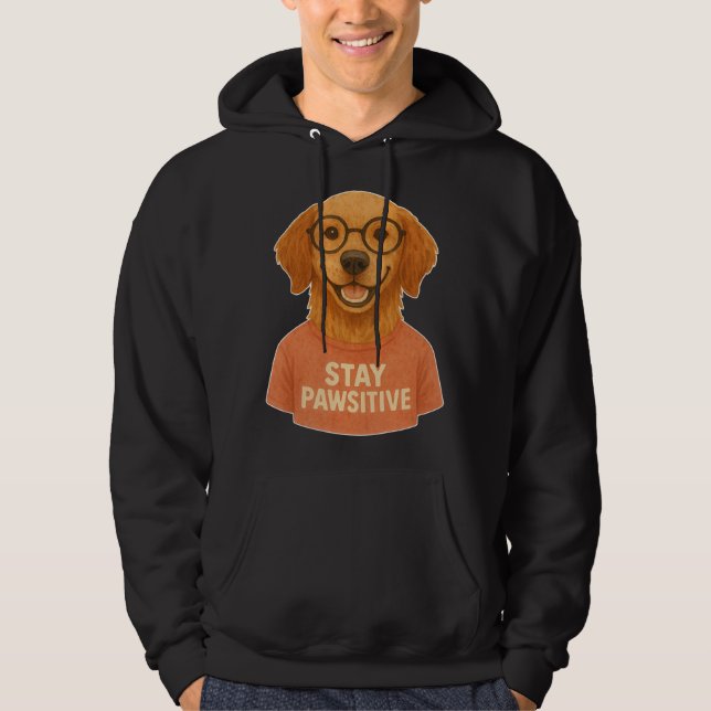 Moletom Fique Pawsitivo (Frente)