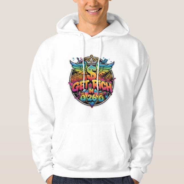 Moletom Fique Rico Em 26 Sweatshirt (Frente)