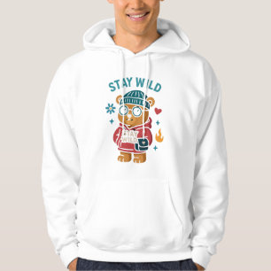 Moletom Fique selvagem com o Urso