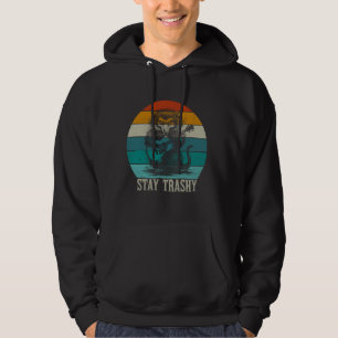 Moletom Fique Trashy Raccoon Guitar Design Engraçado