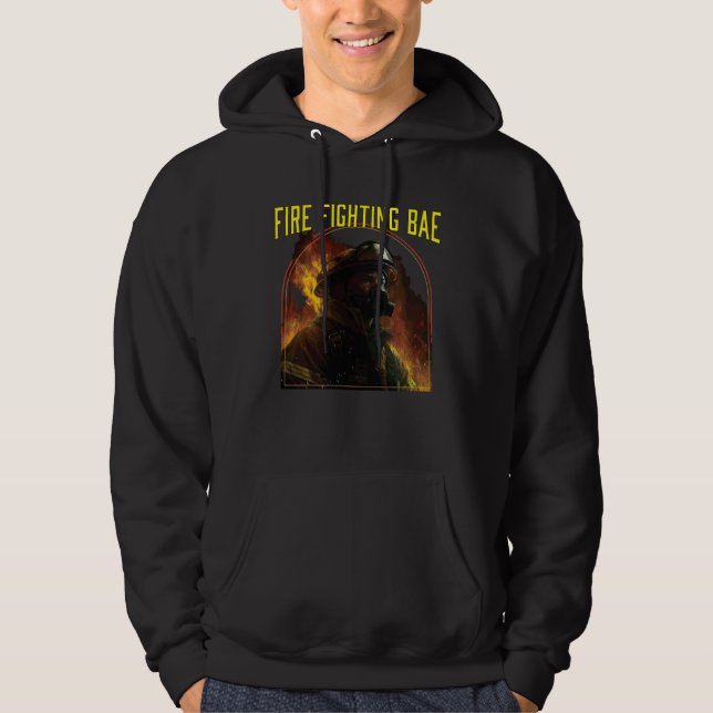 Moletom Fire Fighting Bae Fire Rescue Firefighting Firefig (Frente)