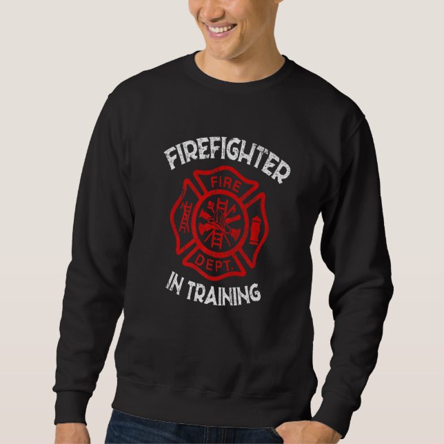 Moletom Firefighting Men Women Funny Fireman Firefighter I (Frente)