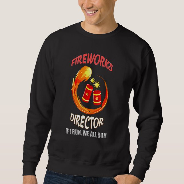 Moletom Firework Diretor Technician Se Eu Lhe Executar 4 (Frente)