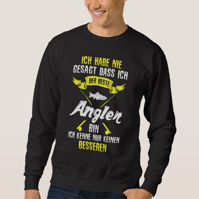 Moletom Fischer Ich Habe Nie Sagt Dass Ich Der Beste Angle (Frente)