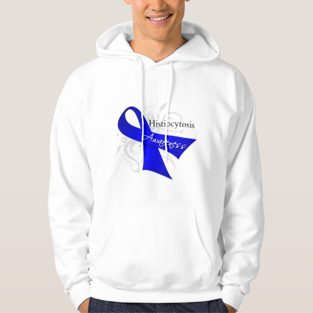 Moletom Fita da consciência do Histiocytosis (Frente)