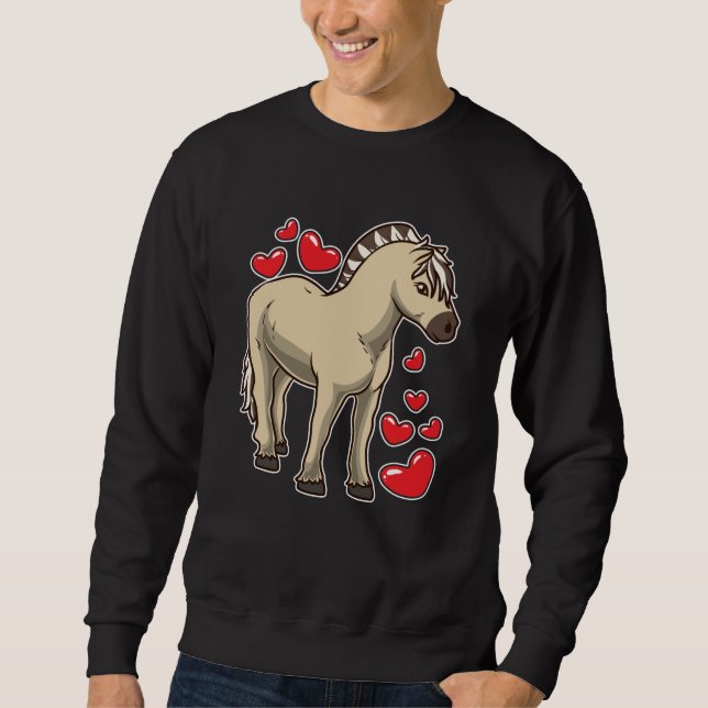 Moletom Fjord Horse Gift Idea (Frente)