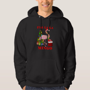 Moletom Fla La Mingo Christmas Flamingo Tree Papais noeis