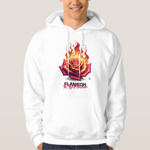 Moletom FLAMEON®Moletom Gráfico de Chama Ousada Streetwear