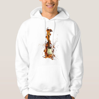 Moletom Flaming Guitar Hoodie – Rock & Fire Style