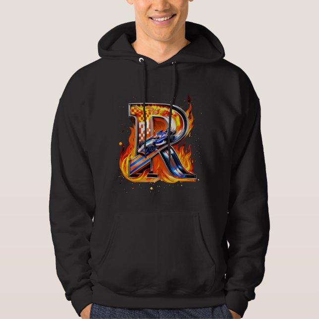 Moletom "Flaming 'R' Biker Hoodie (Frente)