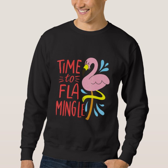 Moletom Flamingo Bird Flamingos (Frente)