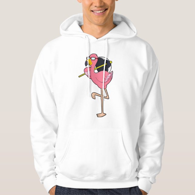 Moletom Flamingo com guarda-chuva (Frente)