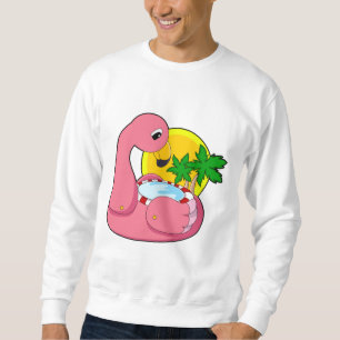 Moletom Flamingo com Piscina