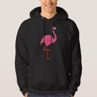 Moletom Flamingo Rosa Numa Perna Para Pássaro E Natureza P