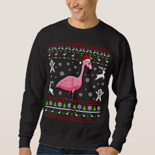 Moletom Flamingo Ugly Christmas Pajama Cute Bird X-