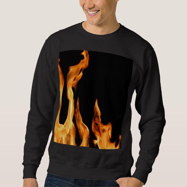 Moletom Flammen – Flamme – Flame – Flames – Feuer – Fire T (Frente)
