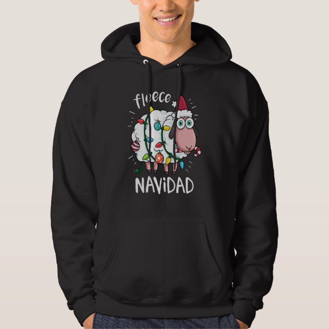 Moletom Fleece Feliz Navidad - Festa de Natal (Frente)