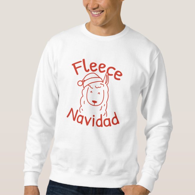 Moletom Fleece Navidad (Frente)