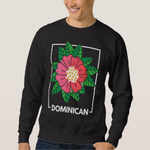 Moletom Flor Nacional Da República Dominicana Bayahíbe Ros