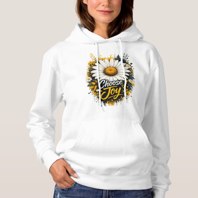 Moletom Floral Choose Joy Daisy (Frente)