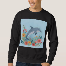 Moletom Floral Dolphin