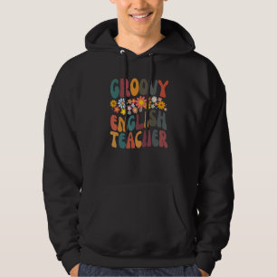 Moletom Floral Retro Groovy Ensino Inglês Coching Stuch