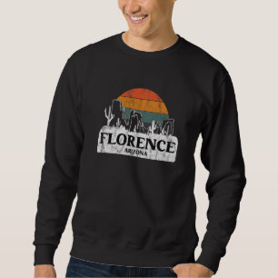 Moletom Florence AZ Arizona Vintage sunset cactus Mountain