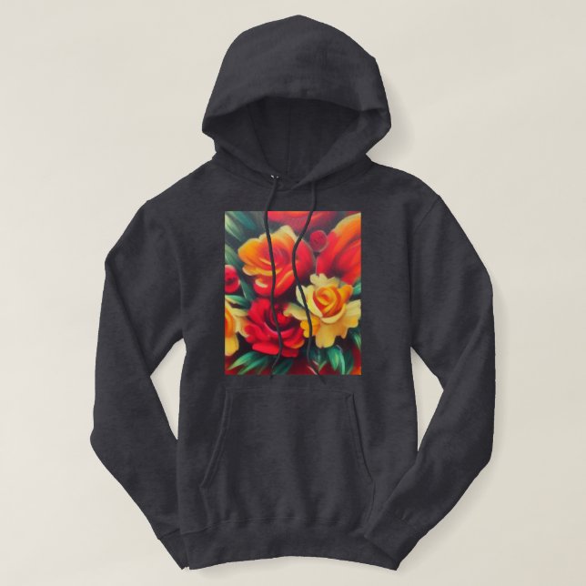 Moletom Flores de Outono (Frente do Design)
